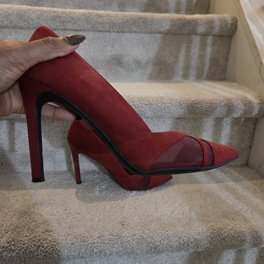 Red High Heel Pumps